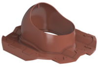 Элемент проходной ТехноНИКОЛЬ PROF-20 коричневый (10шт/уп)