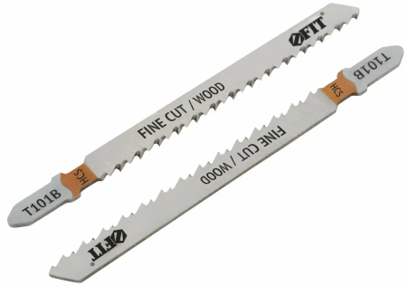 Полотна по дереву, HCS, шлифованные под свободным углом зубья, 100/74/2,5мм (Т101В), 2шт (40895)