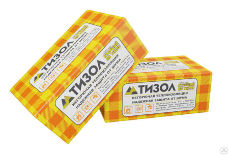 Утеплитель ТИЗОЛ EURO-ФАСАД ОПТИМА 120 (1000х600х100) (0,18м3)