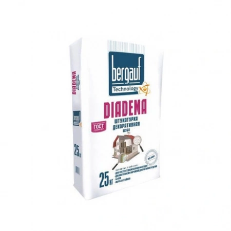 Штукатурка Bergauf Diadema, шуба 2,5-3мм, 25кг