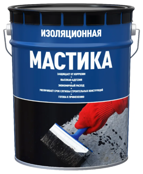 Мастика битумно-резиновая Roofer, 25кг