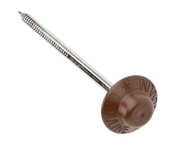 Гвоздь Ондулин, коричневый