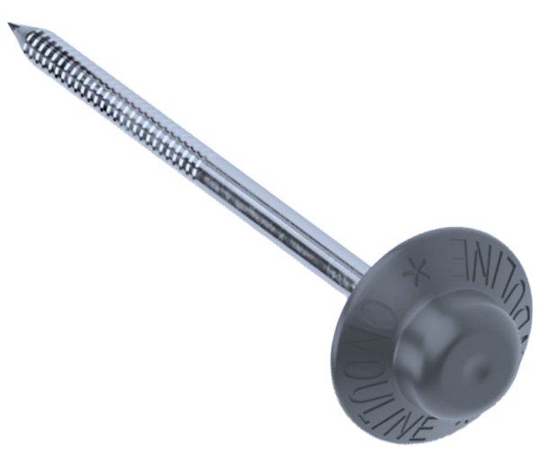 Гвоздь Ондулин, серый