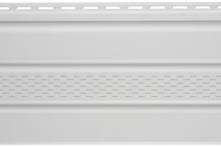 Планка АЛЬТА ПРОФИЛЬ Т-20* 3000мм софит белая (част.перфорир)