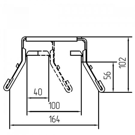 Улавливатель верхний SGN.00.500 Алютех Alutech