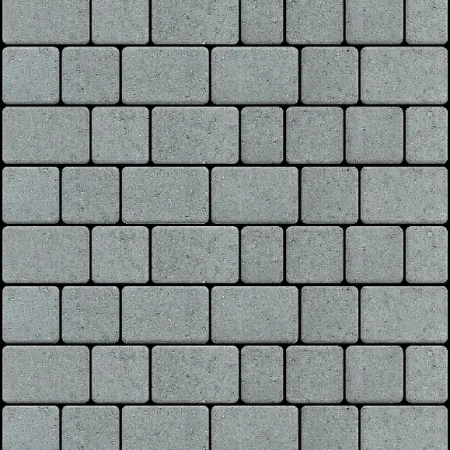 Плитка тротуарная Старый город 60 (вибропресс) серый 120х60/90/120/150/180 h=60мм, ПОДДОН-8,64м2 