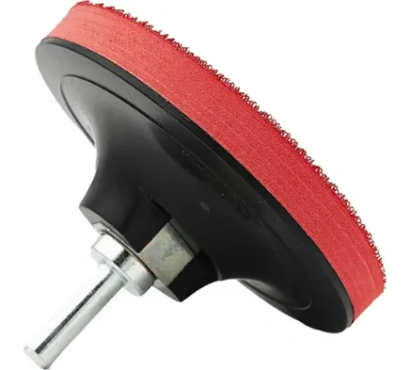 Диск шлифовальный с липучкой, гайка М14 + переходник для дрели, 125х3 (39620М)