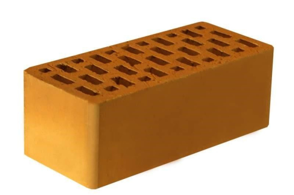 Кирпич керамический рядовой утолщенный пустотелый М125-150, СПП