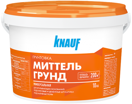 Грунтовка Миттельгрунд 10кг KNAUF