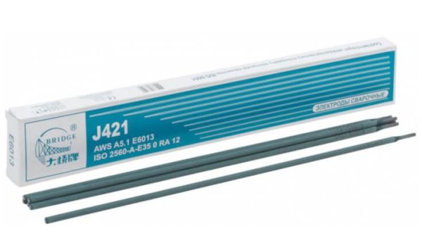 Электроды J421 Bridge (аналог ОК46), для низкоуглерод сталей 3,2ммх350мм 1кг(81796)