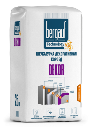 Штукатурка Bergauf DEKOR декоративная 