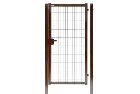 Калитка 1,53х1,0м RAL 8017 (шоколад) 3d панель 3,5мм ОЦИНК.проф.труба 40х40, 60х40 мм полим.порошк.