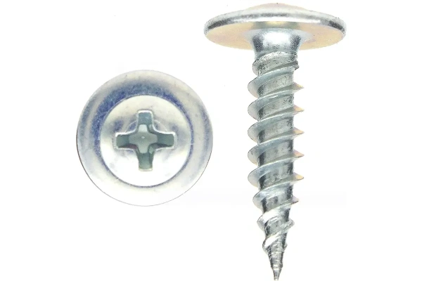 Саморез с прессшайбой по металлу остроконечный 4,2х13мм 2000шт (цена за упаковку 2000шт)