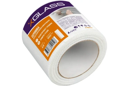 Серпянка самоклеящаяся стеклотканевая X-Glass 100мм х45м