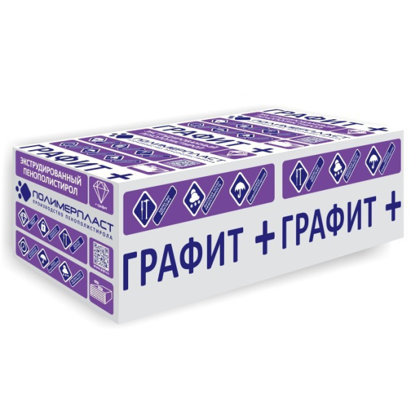 Пенополистирол экструдированный XPS GR PROF CS(10Y)250 T1 ТУ(1180х580х100) 0,274м3/уп